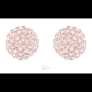 Swarovski Rose Gold Earrings